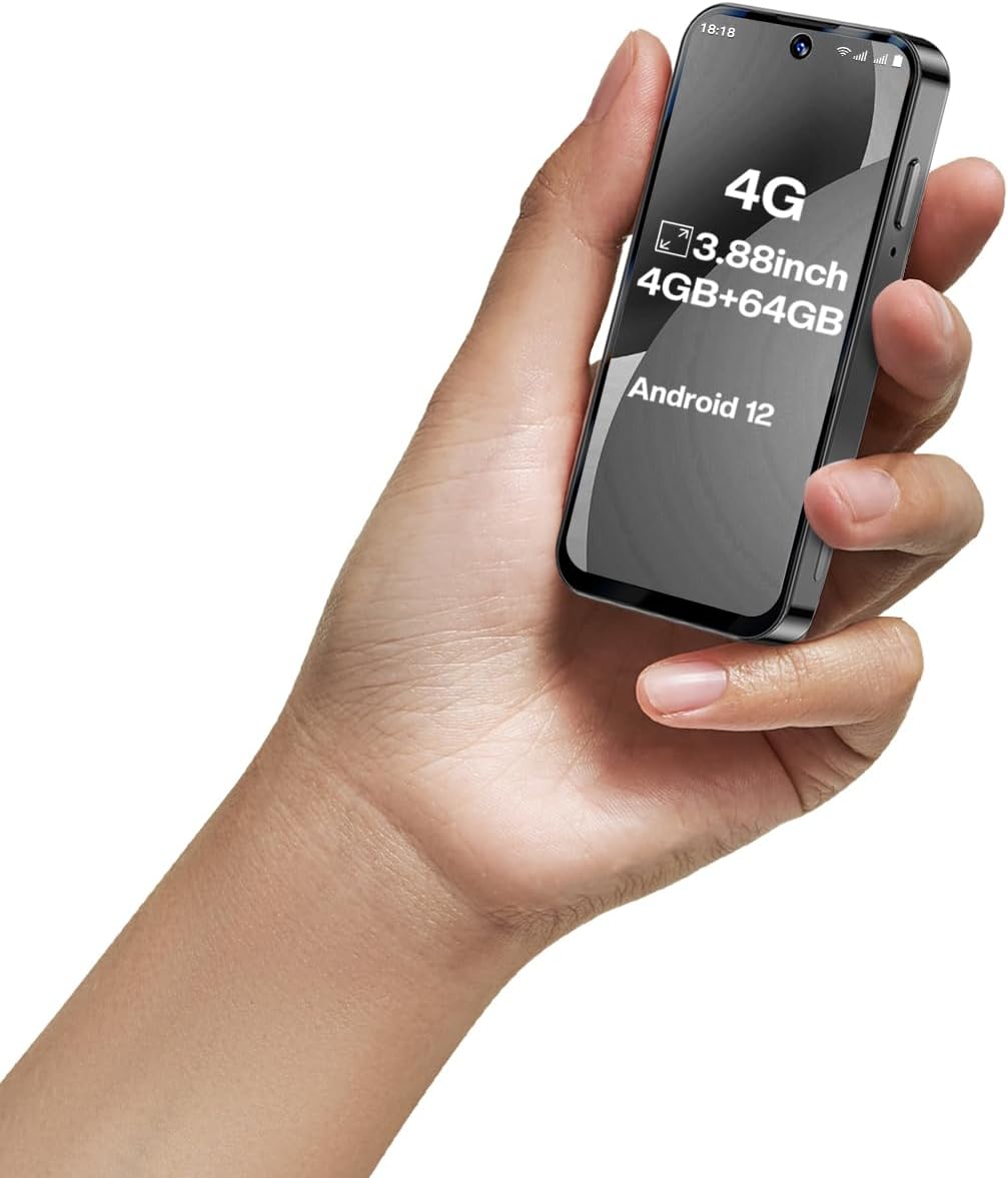 Zokoe 4G mini smartphone 64GB Black