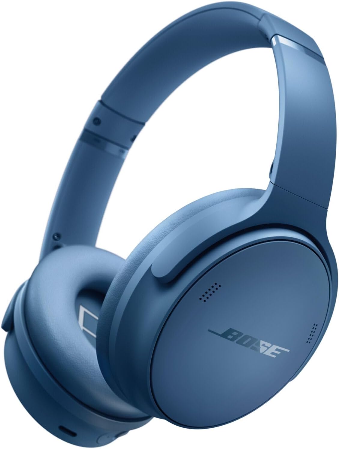 Bose QuietComfort Headphones, Bluetooth Over Ear Noise Cancelling Headphones, Blue