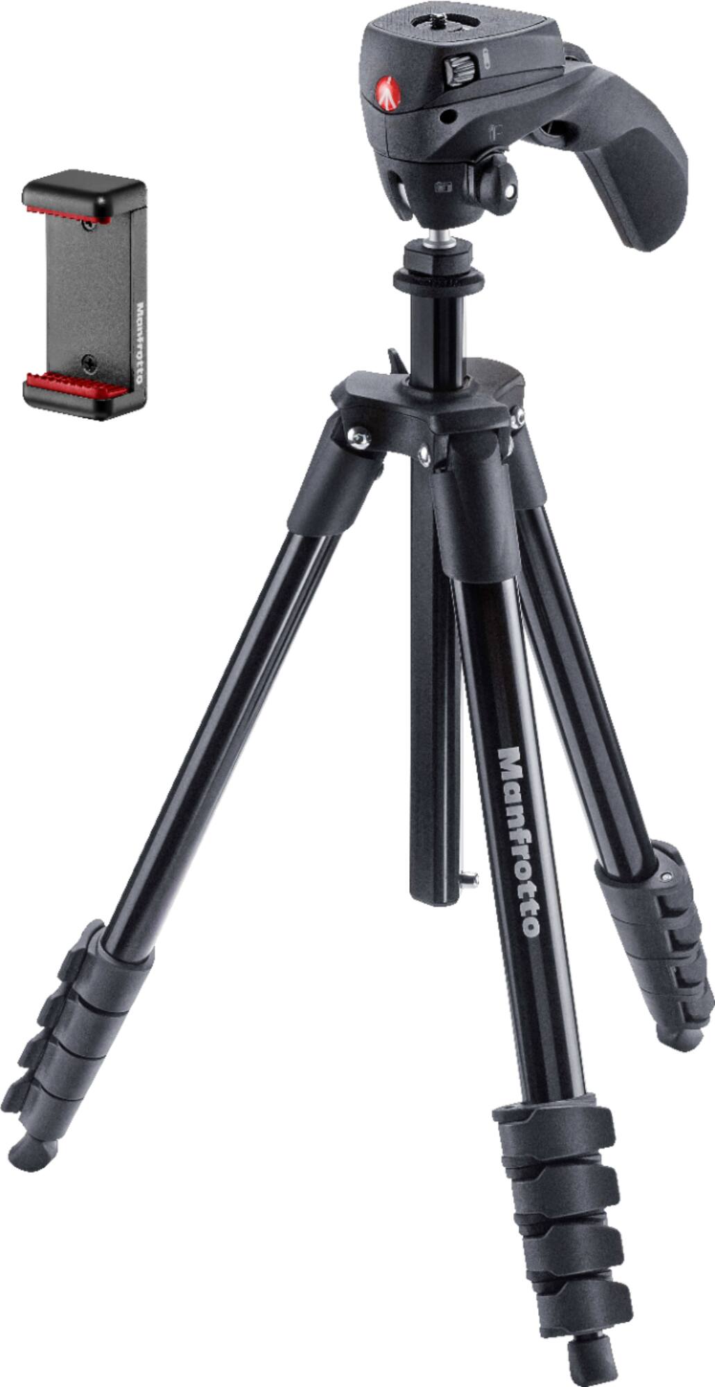 Manfrotto MKSCOMPACTACN-BK 61Action Smart Tripod Stand 4 Camera *NO Phone Clamp