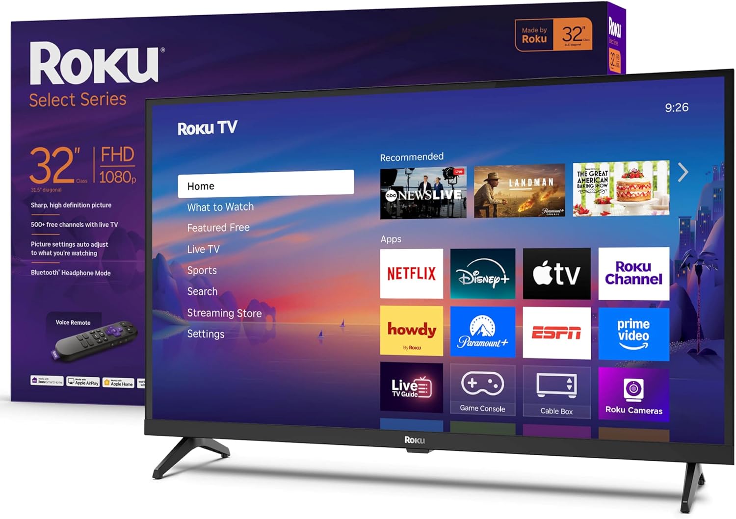 Roku 32R3C5 32 inch Class Select Series Full HD LED Smart TV