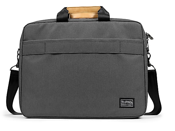 PKG gray computer bag