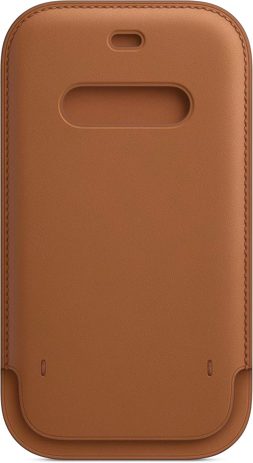 Apple iPhone 12 / 12 Pro Leather Sleeve with MagSafe - Saddle Brown