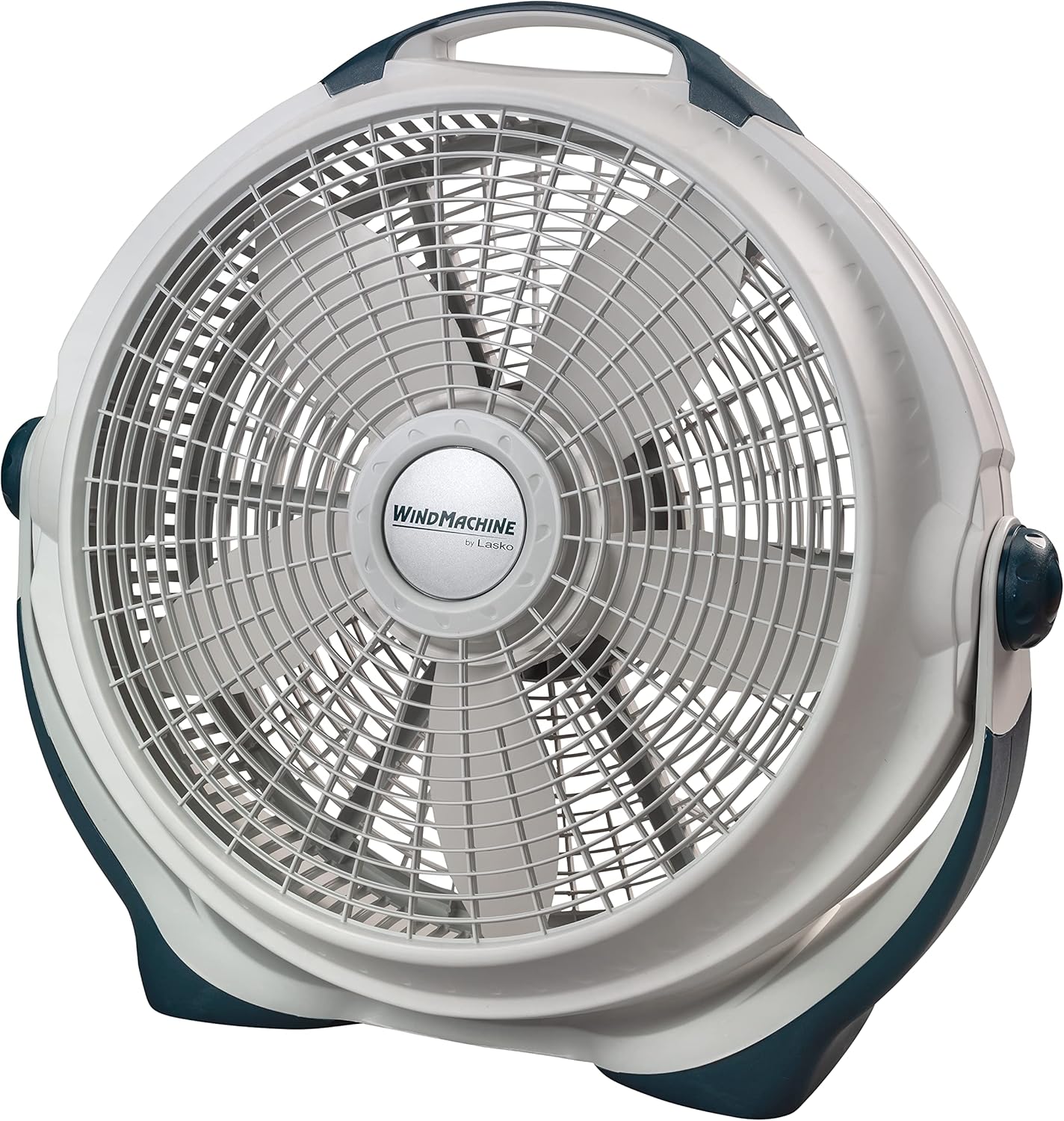 Color Grey Lasko WindMachine 20 3 Speed Pivoting Air Circulator Floor Fan, , A20305