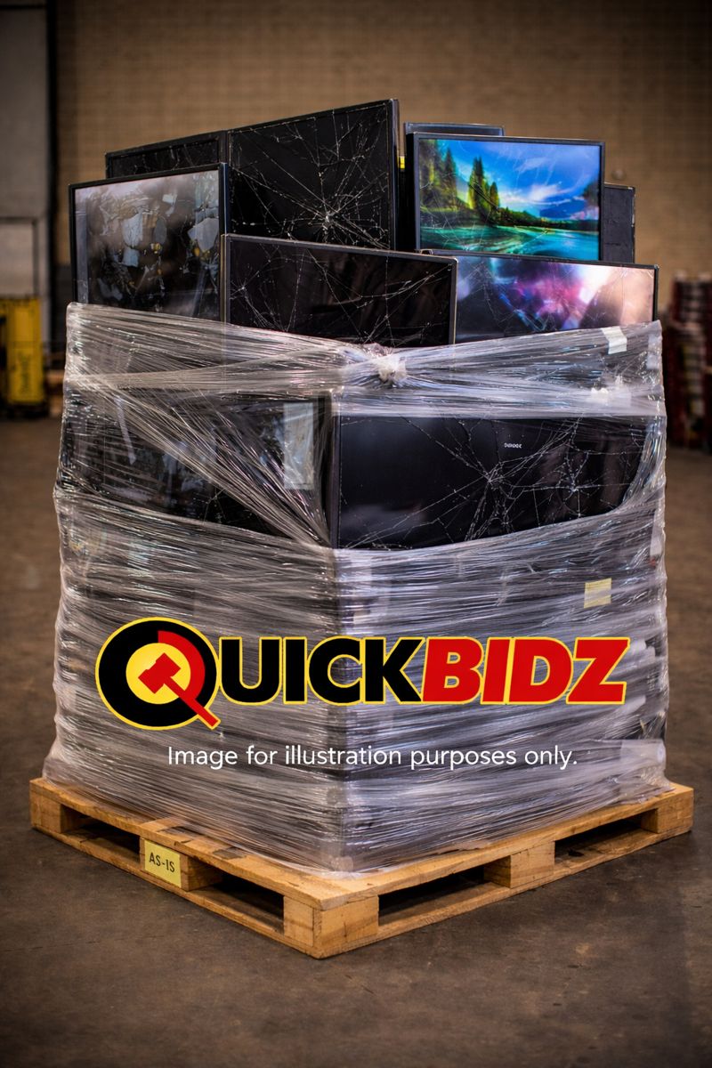 Pallet of Damaged Tv's (Parts)