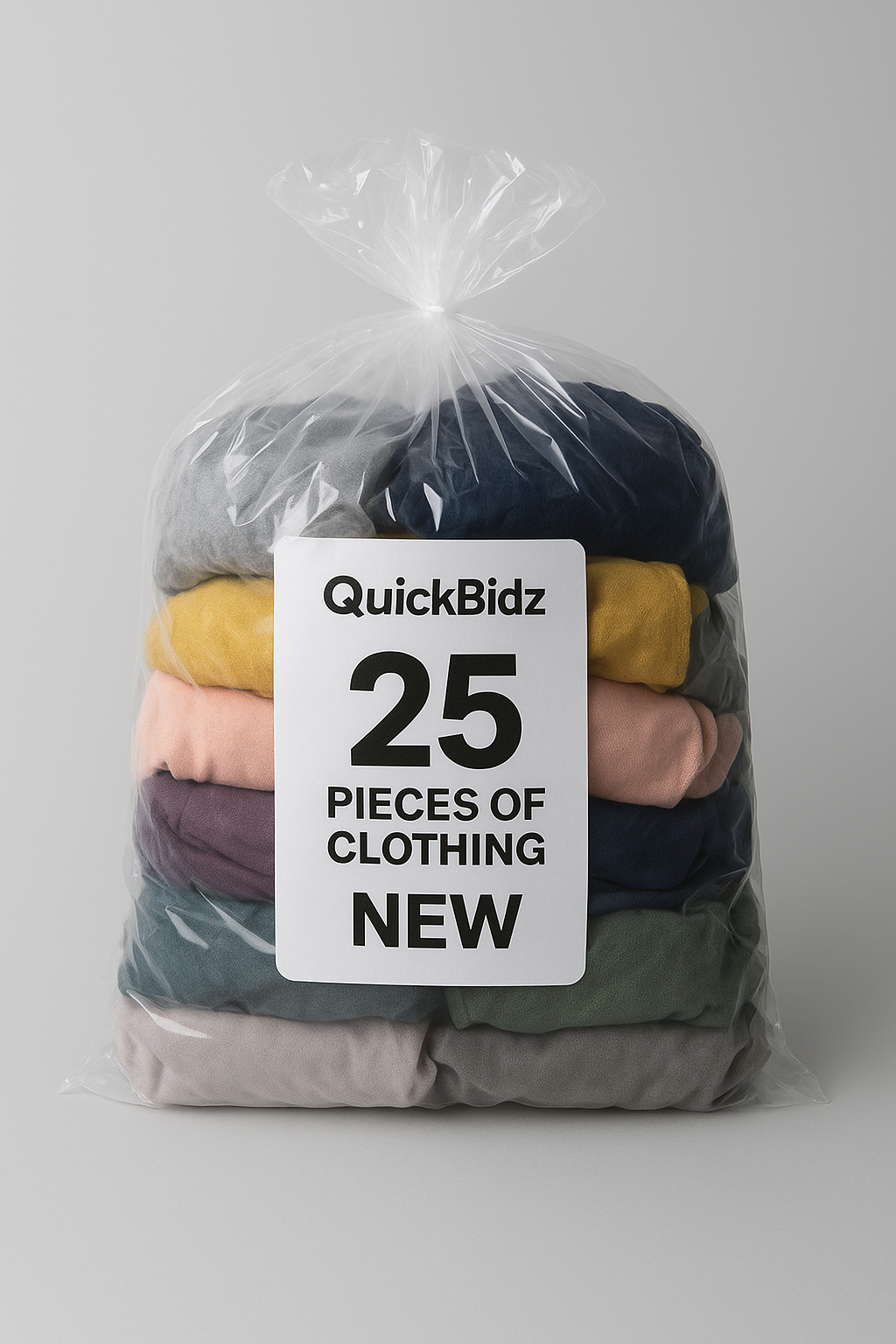 Bag of 25 NEW assorted Clothing 1186090851