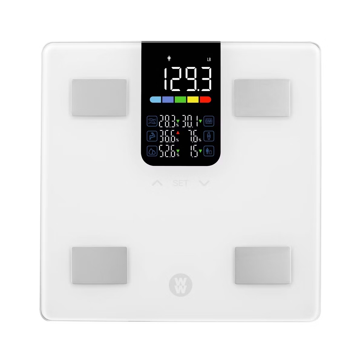Weight Watchers Color Display Body Analysis Scale