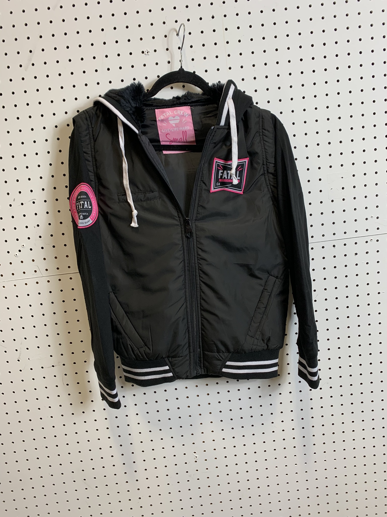 Fatal Clothing Medium Black Slow Ride Jacket