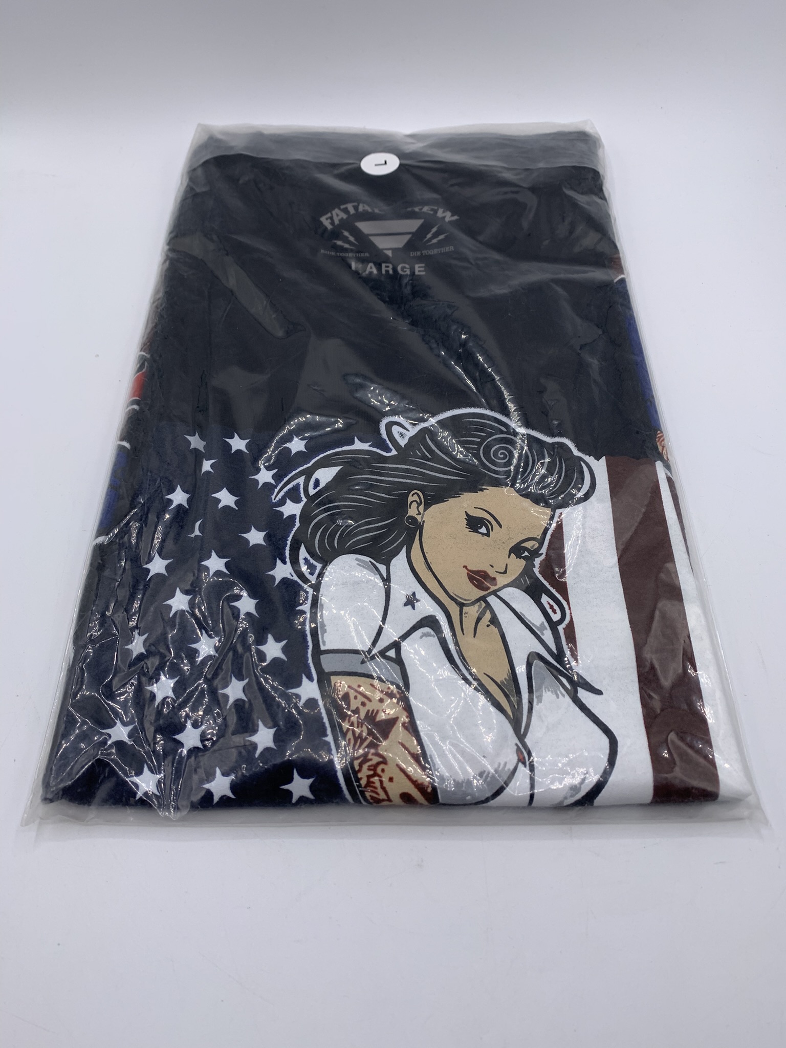 Fatal Clothing Black Large T-shirt Bombs Away