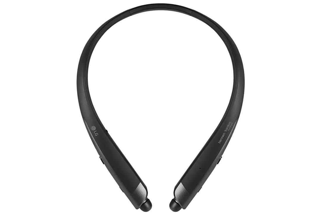 LG - TONE PLATINUM  Bluetooth Headset - Black