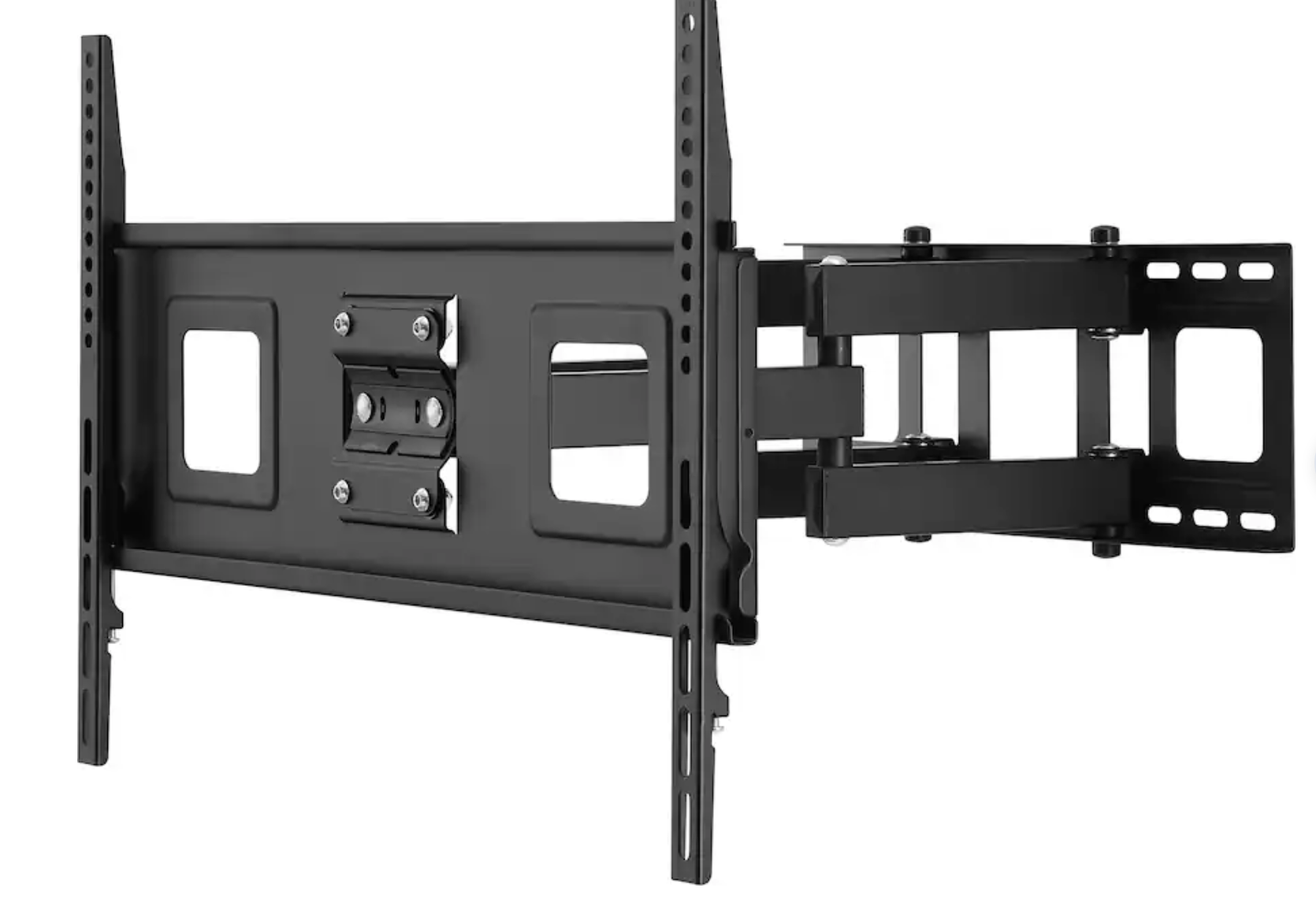 BestBuy essentials Full Motion TV Wall Mount for 47–84 TVs - Black (3B)
