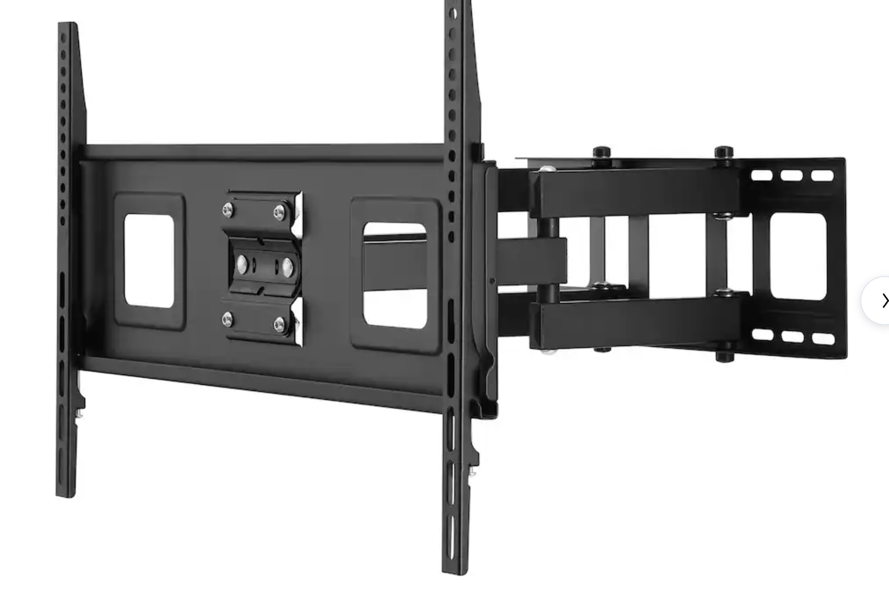 BestBuy essentials Full Motion TV Wall Mount for 47–84 TVs - Black (3B)