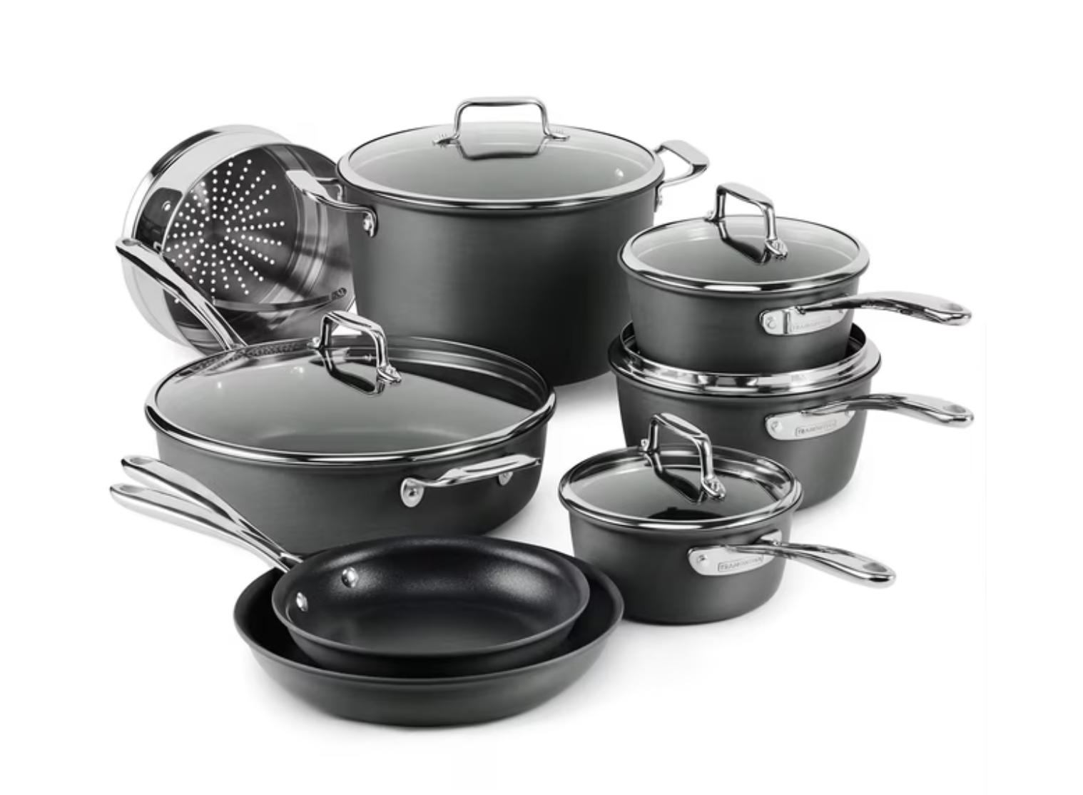 Tramontina Gourmet 13 Piece Hard Anodized Aluminum Nonstick Cookware Set