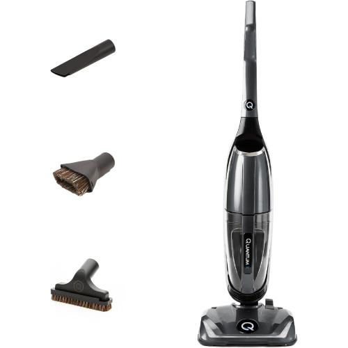 Quantum X Upright Water Filter Vacuum for Home — Superior Bagless Vac Cleaner with Water & MicroSilver Filtration to Clean Wet & Dry Messes. Pet, Dog Hair, Toddler Spills on Carpet & Hardwood Floor