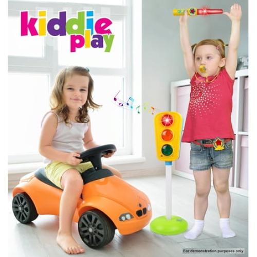 Kiddie Play Traffic Light Toy for Kids Cars and Bikes with Lights and Sounds