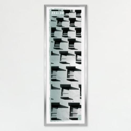 MCS Foundation 16x24 Poster Frame Traditional Brass, Vertical & Horizontal Wall Hanging Large Picture Frame for Photos, Posters & Art Prints (1-Pack)