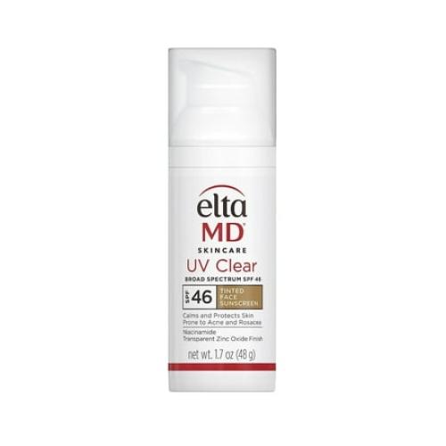 EltaMD UV Clear SPF 46 Tinted Broad Spectrum Facial Sunscreen 1.7 oz (48g)