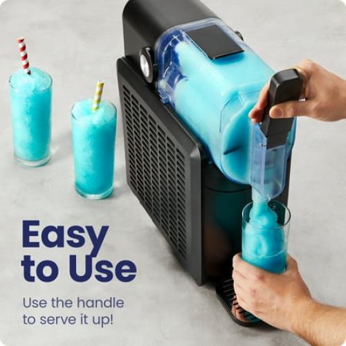 Iceman by Chefman Slush-Ease 68 oz. Slushy Maker with Customizable Thickness - Black