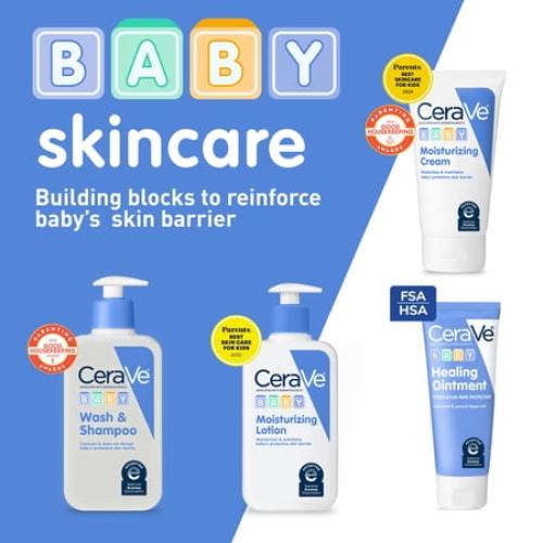 CeraVe Baby Healing Ointment for Diaper Rash & Cracked Chafed Dry Skin for Baby   Toddler 3 oz