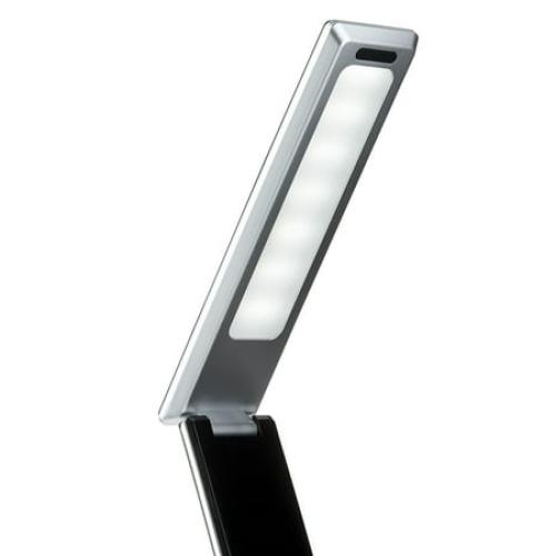 Mainstays 10.9' 5-in-1 LED Dimmable Wireless Charging Foldable Hinge Desk Lamp