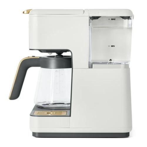 Beautiful Multi-Brew 12-Cup Programmable Drip & Single-Serve Coffee Maker, Black sesame by Drew Barrymore