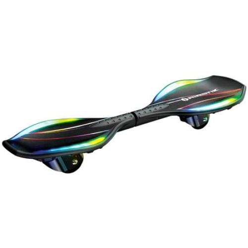 Razor Black Label Ripstik Ripster Light-up, Caster Skateboard with Multi-Color Lights, for Child 8