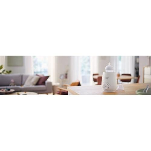 Philips Avent Fast Baby Bottle Warmer with Smart Temperature Control and Automatic Shut-Off SCF358/00