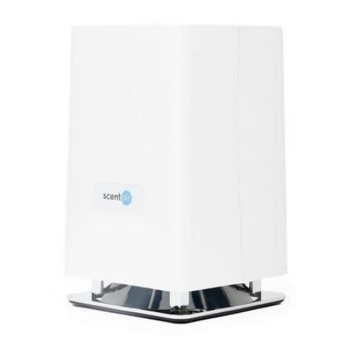 ScentAir Whisper HOME Diffuser – Sleek Ultra-Quiet System for Home, Adjustable Scent Settings, White