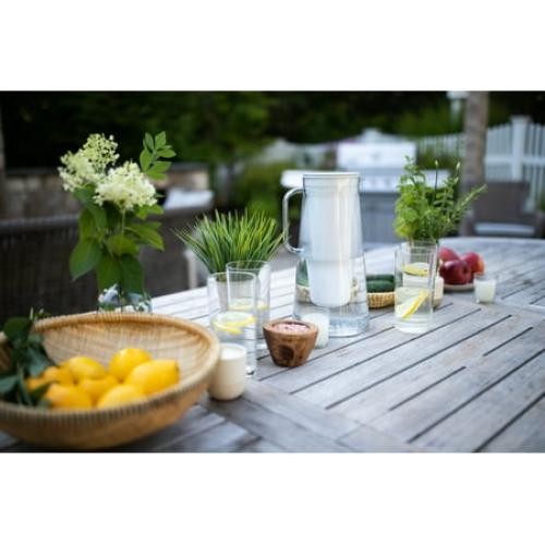 LifeStraw Home 10-Cup BPA-Free Plastic Filter Pitcher; Seafoam