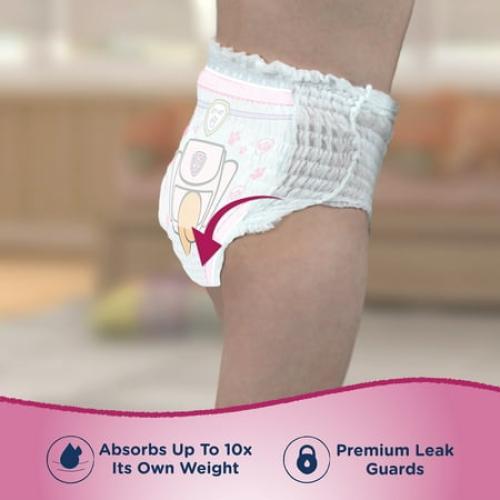 Parent's Choice Paw Patrol Training Pants for Girls, 4T/5T, 70 Count (Select for More Options)