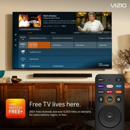 VIZIO 24 Class D-Series FHD LED Smart TV for Gaming and Streaming, Bluetooth Headphone Capable (Online Only) D24fM-K01