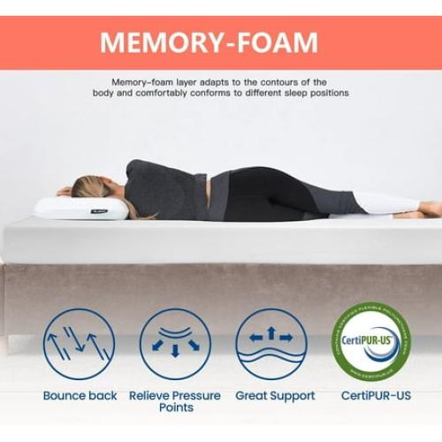 FDW 5 inch Gel Memory Foam Mattress Queen Mattresses Medium Firm Mattresses,Adults,Twin