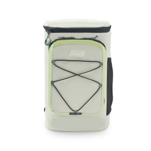 Coleman XPAND 22Qt Capacity 30-Can Soft Cooler Backpack, Beige