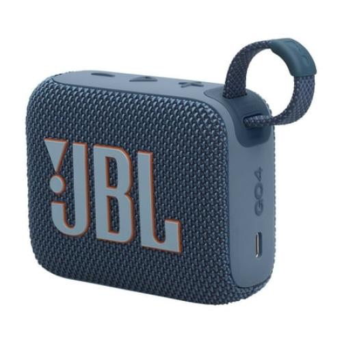 JBL Go 4 Ultra-Portable Waterproof Bluetooth Speaker, Blue