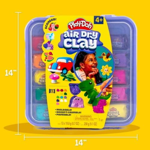 Play-Doh Air Dry Clay Case, Scented Variety Pack
