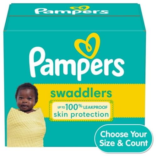 Pampers Swaddlers Soft and Absorbent Diapers, Size 5, 104 Count