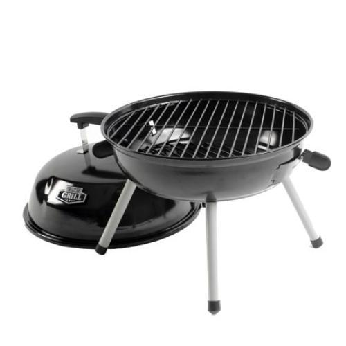 Expert Grill 14.5'' Steel Portable Charcoal Grill, Black