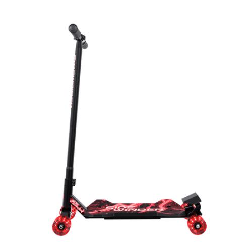 MELO Sidewinder Kids Carving Scooter with 70mm LED Wheels, Ages 5 , Red