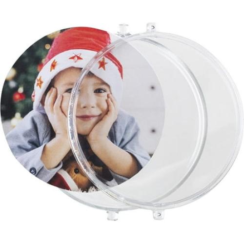 Fine Photo Gifts Spinning Photo Ornament - Pack of 4