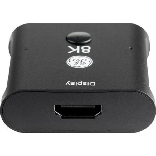 GE HDMI Switch, 2 Port, 8K, 1 Piece