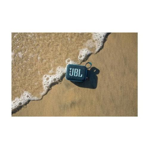 JBL Go 4 Ultra-Portable Waterproof Bluetooth Speaker, Blue