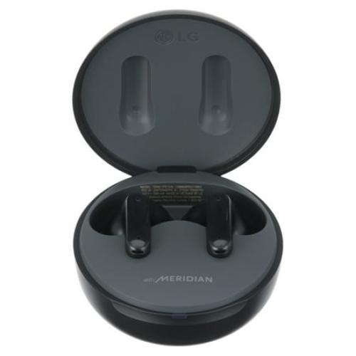 LG TONE Free FP9 Plug and Wireless True Wireless Bluetooth UVnano Earbuds, Black