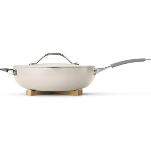 Tramontina 5-quart All-In-One Plus Ceramic Non-Stick Pan, 7-piece Set, Gray
