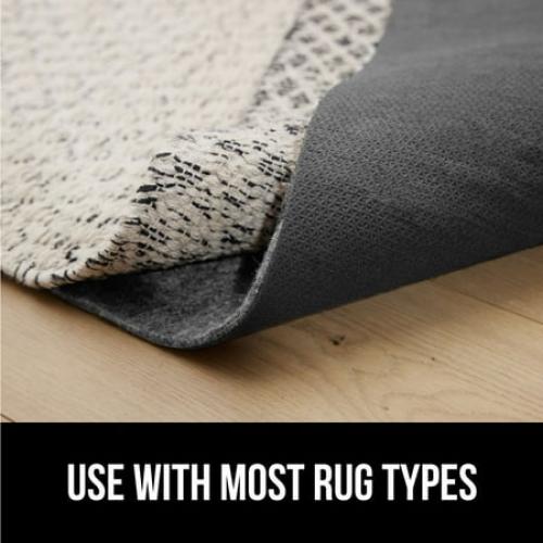 GORILLA GRIP Felt Rug Gripper Rug Pad 1/8” Thick 2x3 FT Protective Pads for Under Rugs