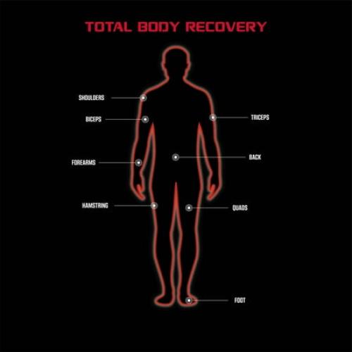 FitRx Electrode Wireless Massager - Rechargeable TENS Unit Muscle Stimulator with App Control