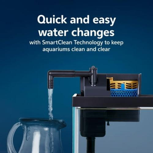 Aqueon SmartClean Power Filter with EcoRenew Filter Cartridge 20-30 Gallon