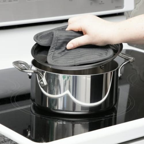 All-Clad Cotton Pot Holder, 1-Pack, Pewter