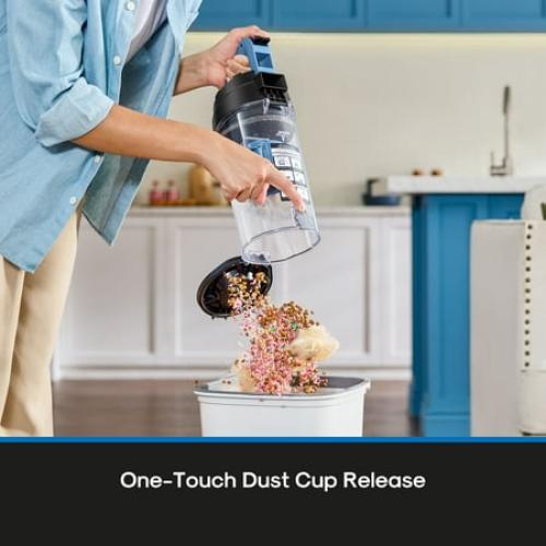 Mainstays Lightweight Bagless Upright Vacuum Cleaner with Brush and Crevice Tool