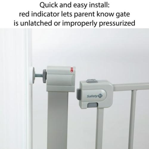 Safety 1st Simple Pass Walk-Through Gate, Grey