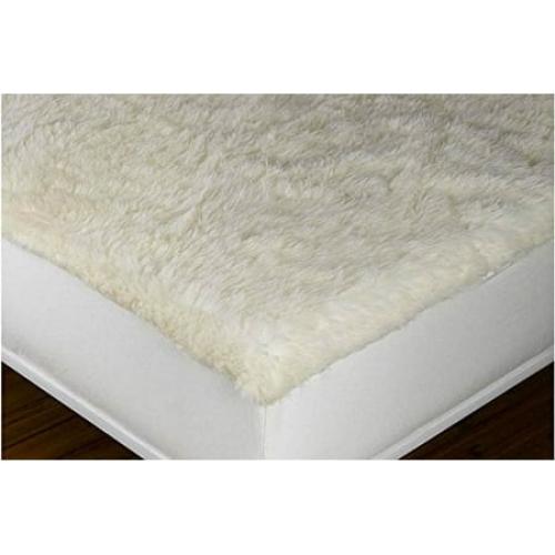 Sleep & Beyond myDual® Pad, 100% Washable and Reversible Wool Mattress Pad, Crib 28x5, 1in thick
