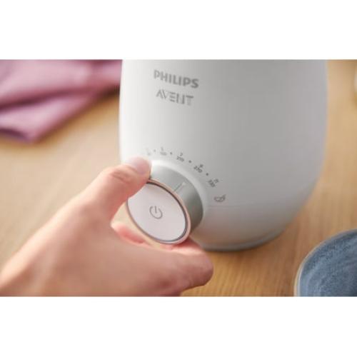 Philips Avent Fast Baby Bottle Warmer with Smart Temperature Control and Automatic Shut-Off SCF358/00